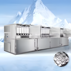10-Ton Commercial Ice Cube Machine – Automatic & Edible Grade