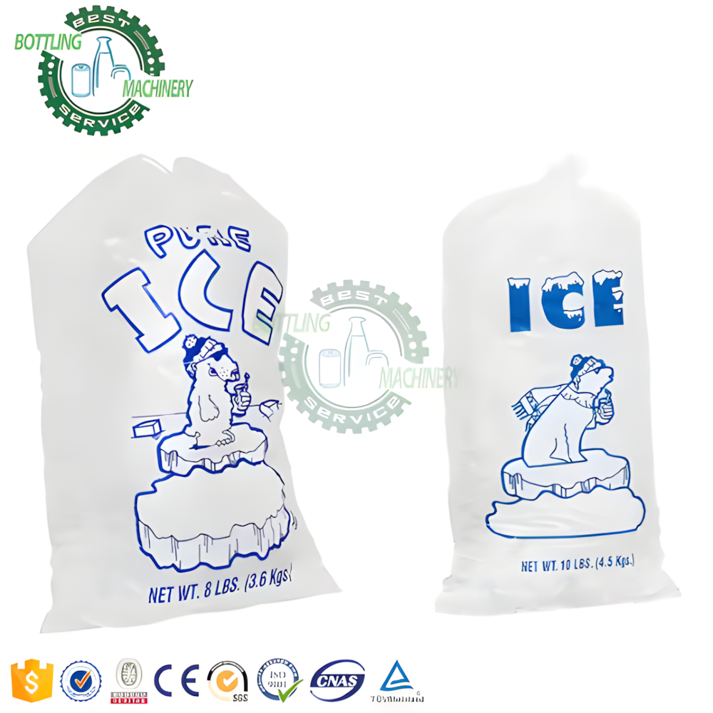 Card Operated Ice Vending & Bagging Machine
