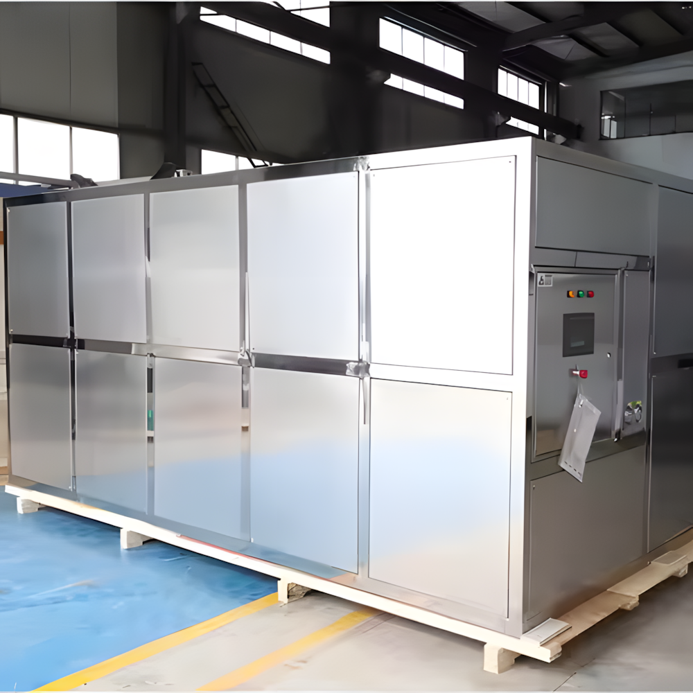 5-Ton Industrial Ice Cube Machine – Air & Water Cooled
