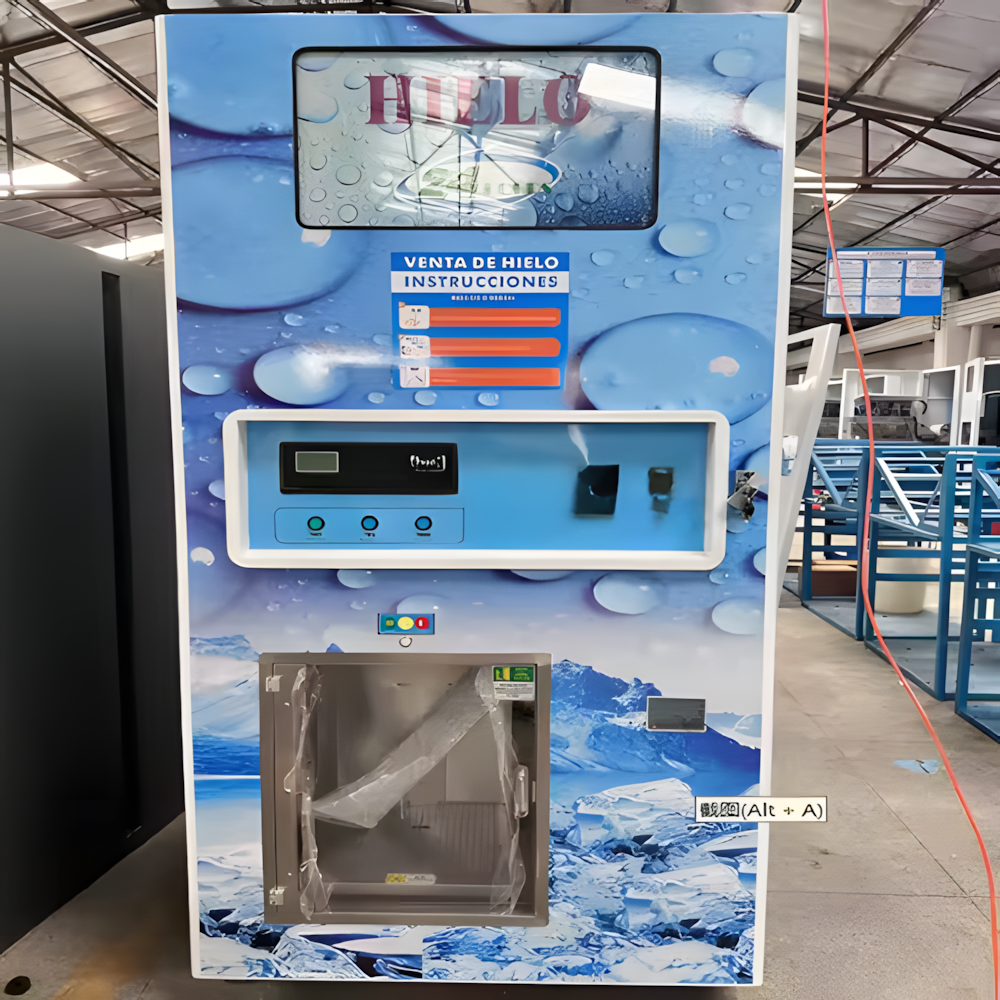 Full Auto Industrial Ice Vending Machine - 450kg/Day (Bag & Seal)