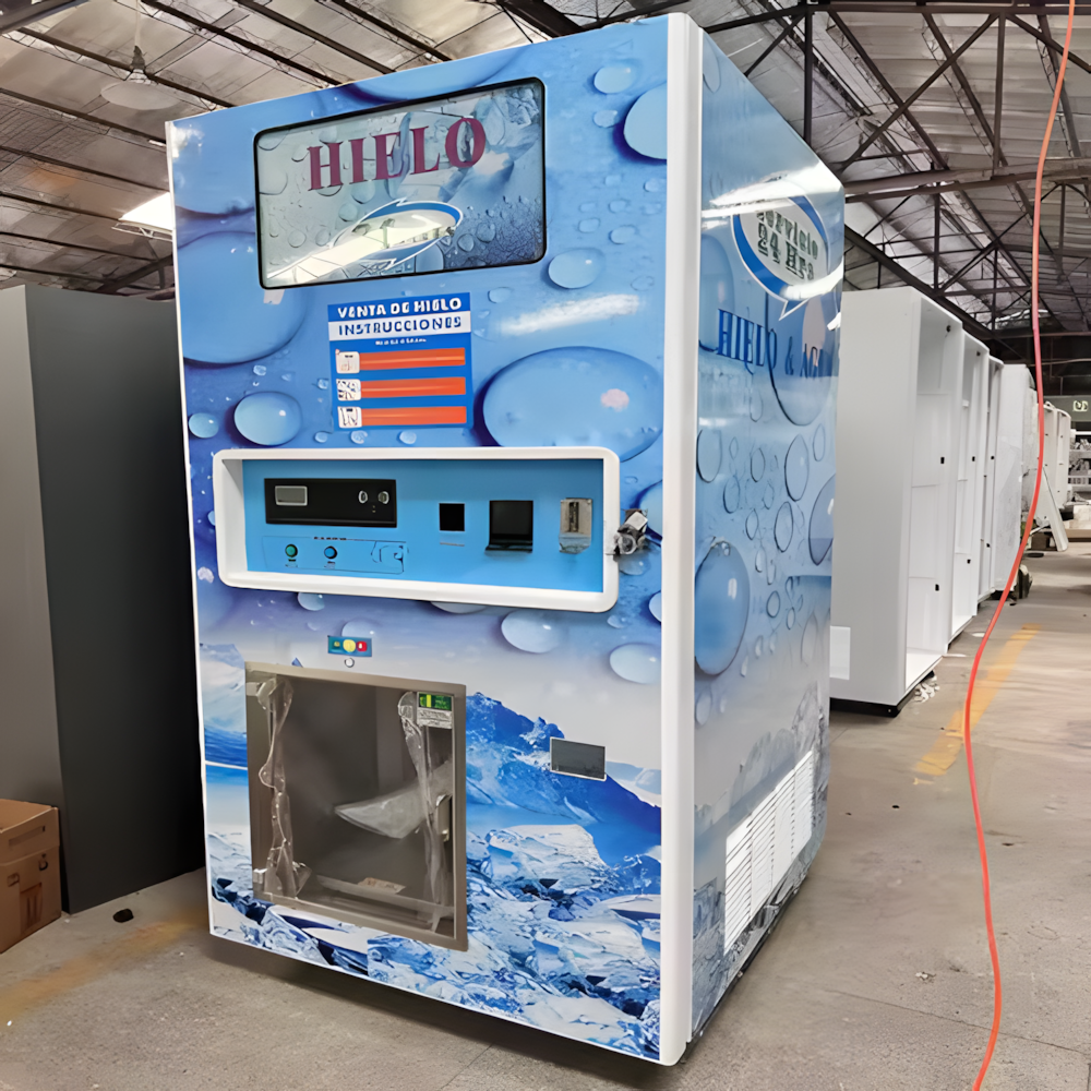 Full Auto Industrial Ice Vending Machine - 450kg/Day (Bag & Seal)